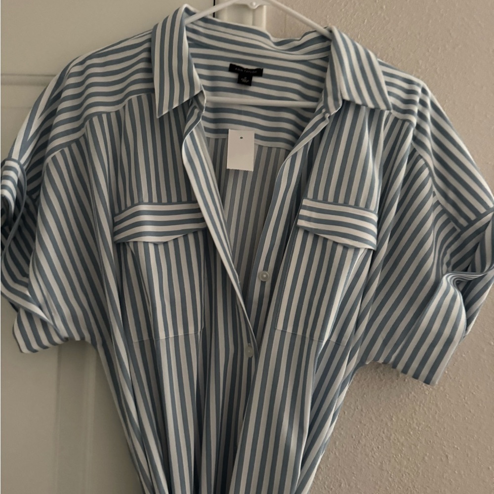 Blue Striped Shirt